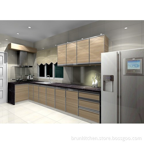 MFC Wooden Desige Customized Kitchen Cabinet